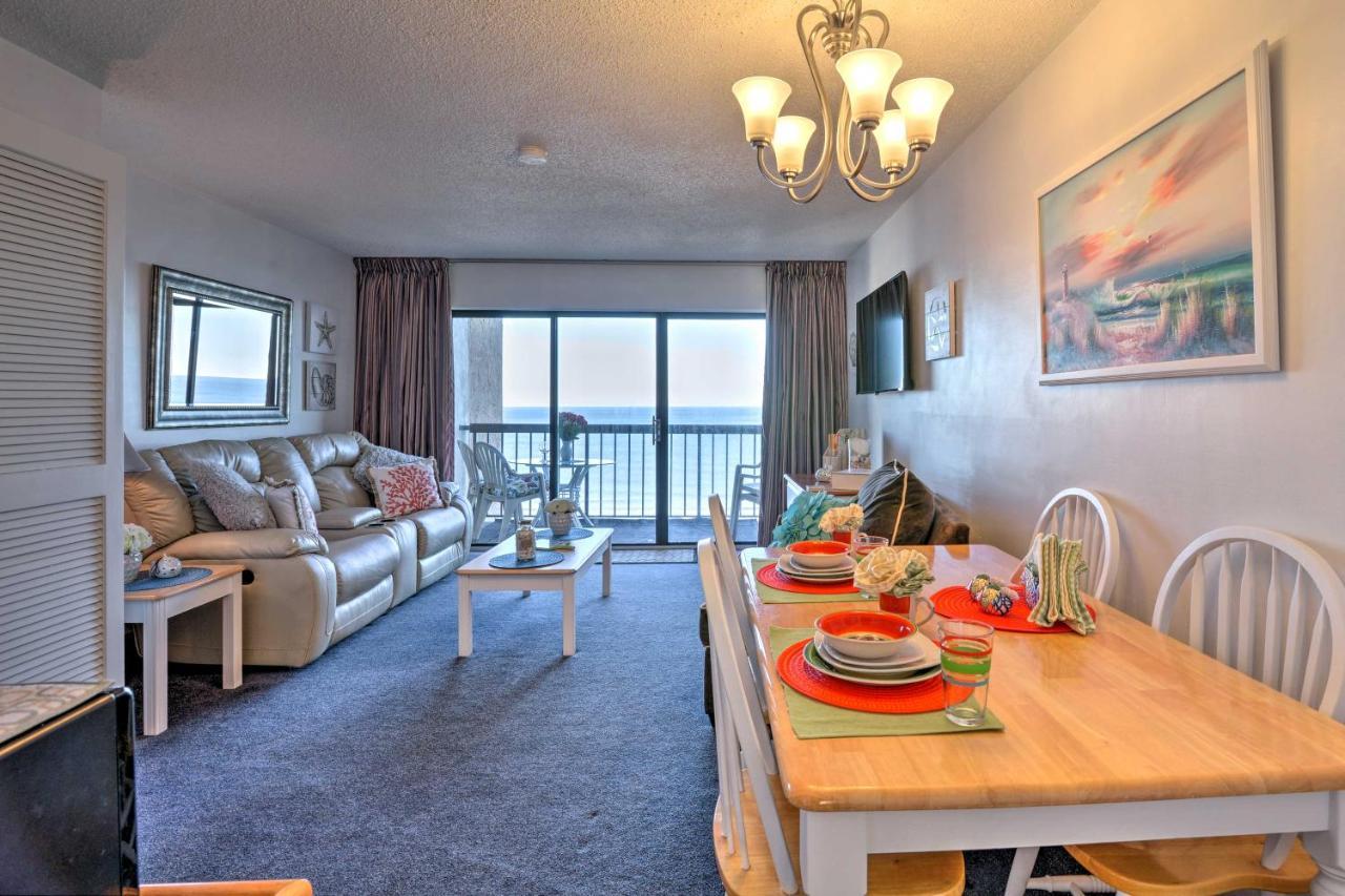 Myrtle Beach Condo With Ocean Views - Walk To Beach! Eksteriør billede