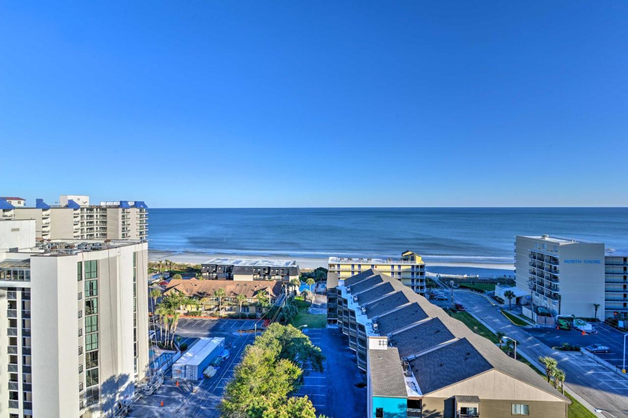 Myrtle Beach Condo With Ocean Views - Walk To Beach! Eksteriør billede
