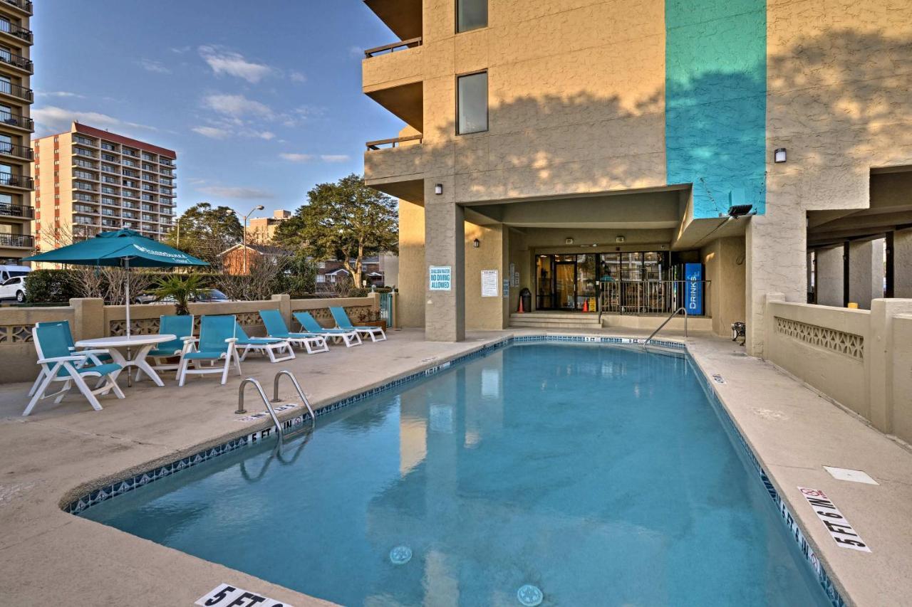Myrtle Beach Condo With Ocean Views - Walk To Beach! Eksteriør billede